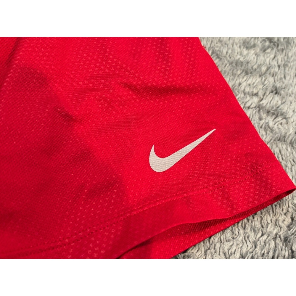 Nike Tiger Woods Collection Golf Polo Shirt Mens XL Red Performance Embroidered - Picture 3 of 8